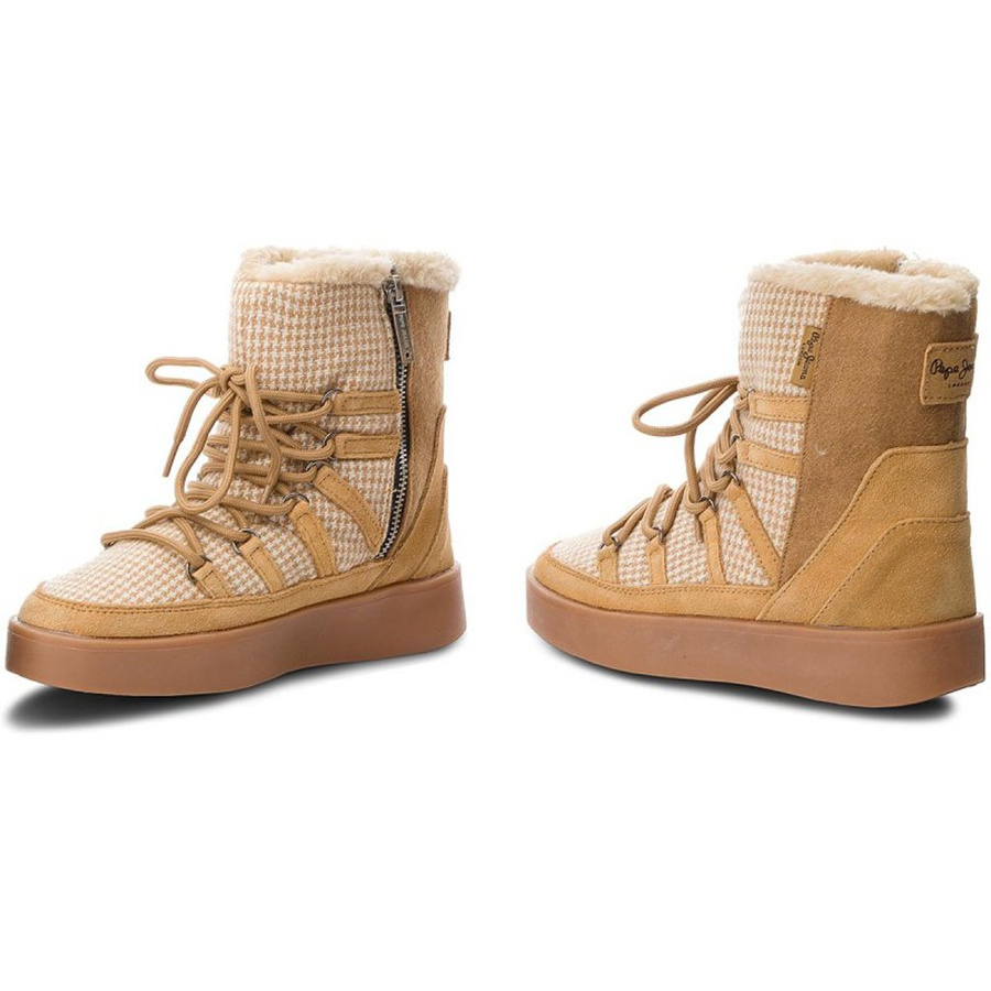 Buty PEPE JEANS Brixon Snow PLS30775 Camel