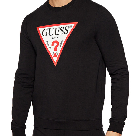 Bluza Meska GUESS M0BQ37 K7ON1 Slim Fit Czarny
