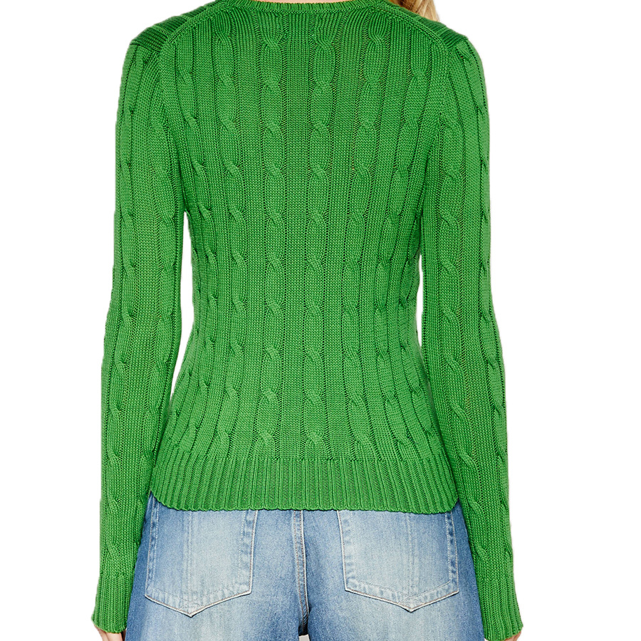 Sweter Damski POLO RALPH LAUREN 211891640 Zielony