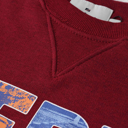 Bluza Męska PEPE JEANS Waddon PM508948 Bordowa