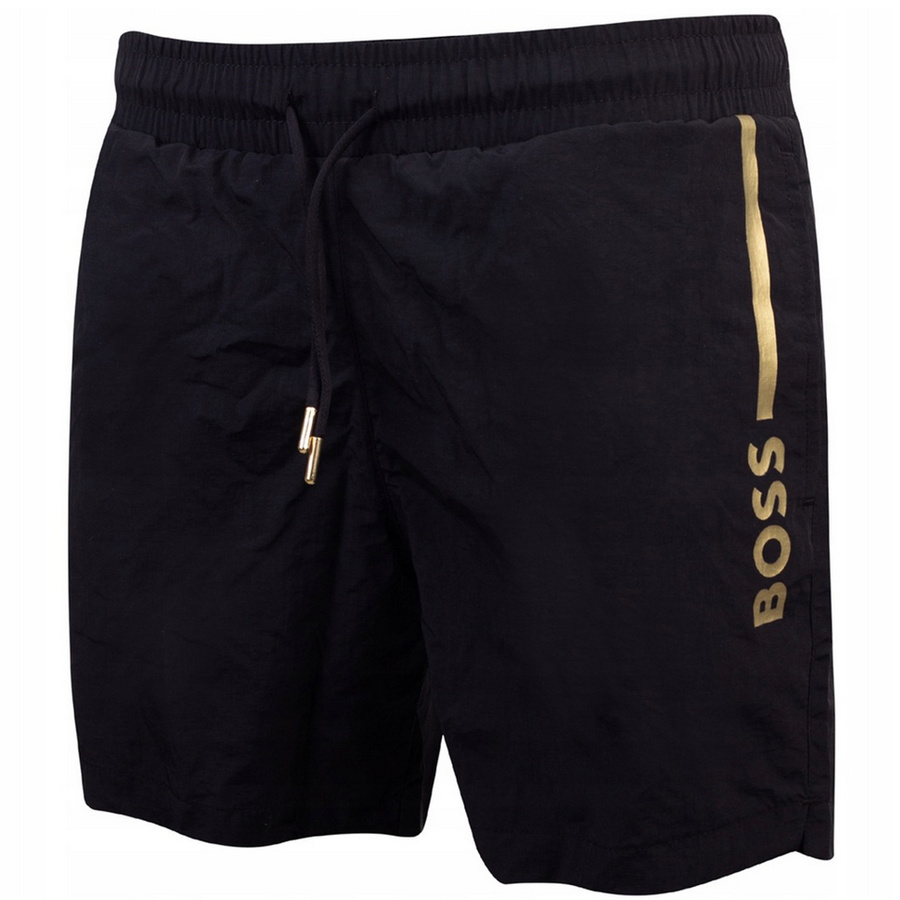 Męskie Kąpielówki BOSS Ole 50484440 Czarne