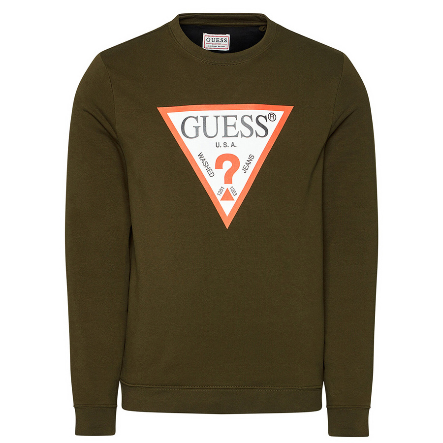 Bluza Męska GUESS Audley M0BQ37 K7ON1 Khaki