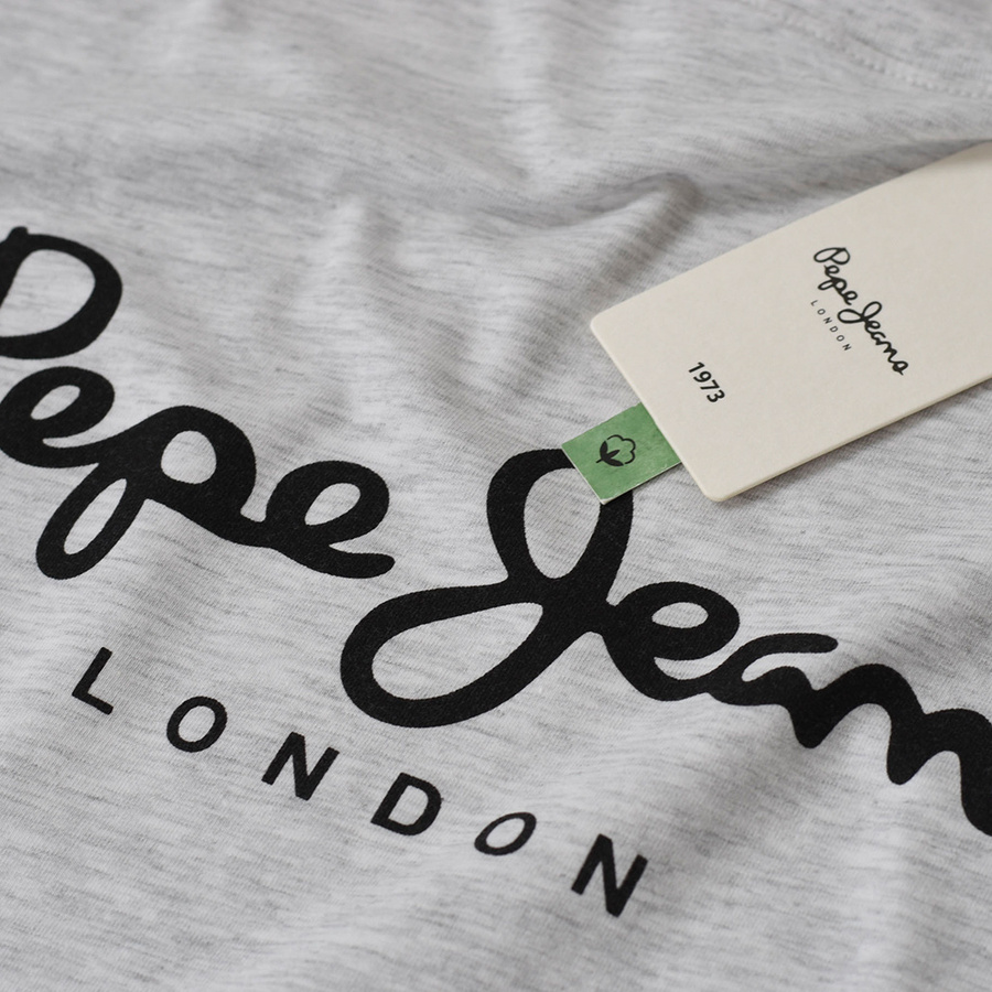 T-shirt Męski PEPE JEANS Oldwive PM508942 Szary