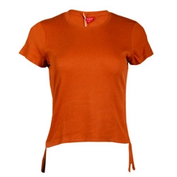 T-Shirt Damski GUESS M1RI28 J1311 Pomarańczowy