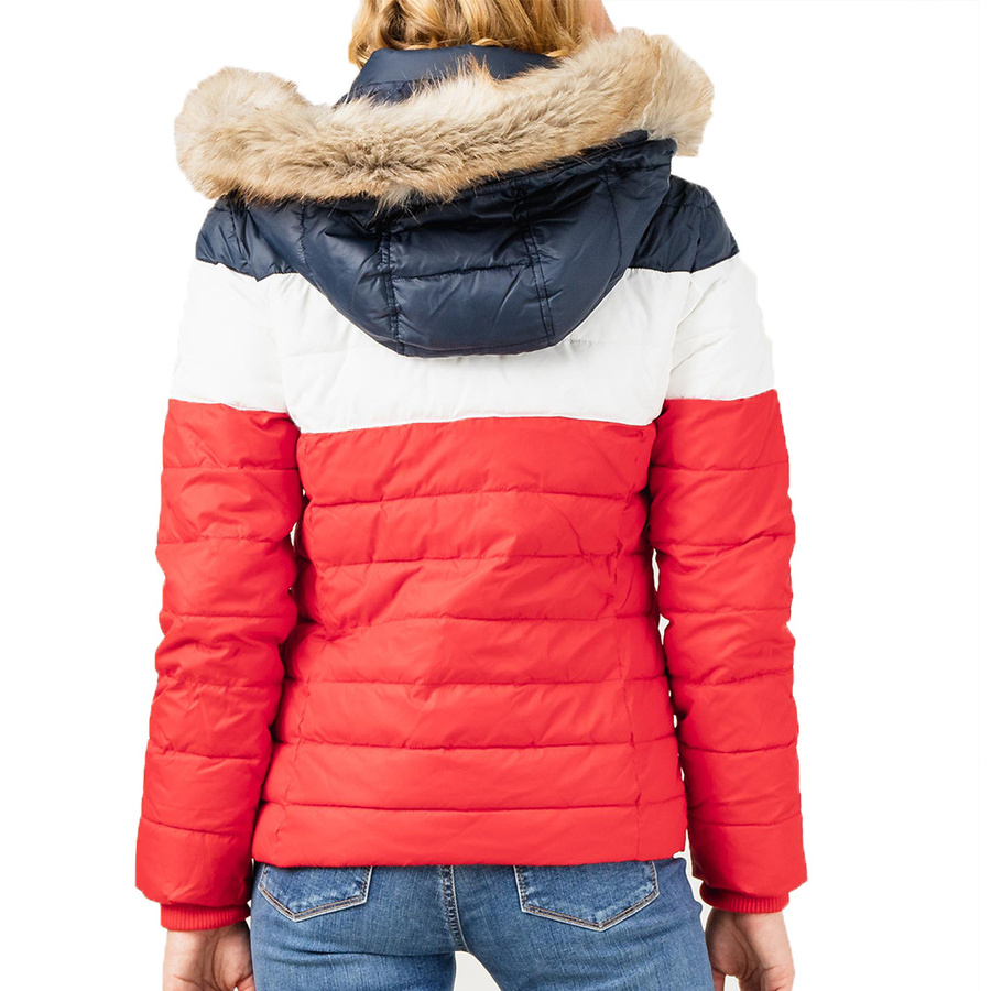 Kurtka Puchowa TOMMY JEANS Colour-Block DW0DW07363