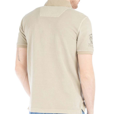 Koszulka Polo Aeronautica Militare 181PO1233P135 Beżowa