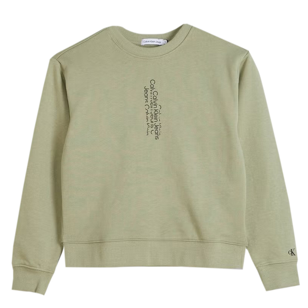 Bluza CALVIN KLEIN JEANS Youth Logo IB0IB01522