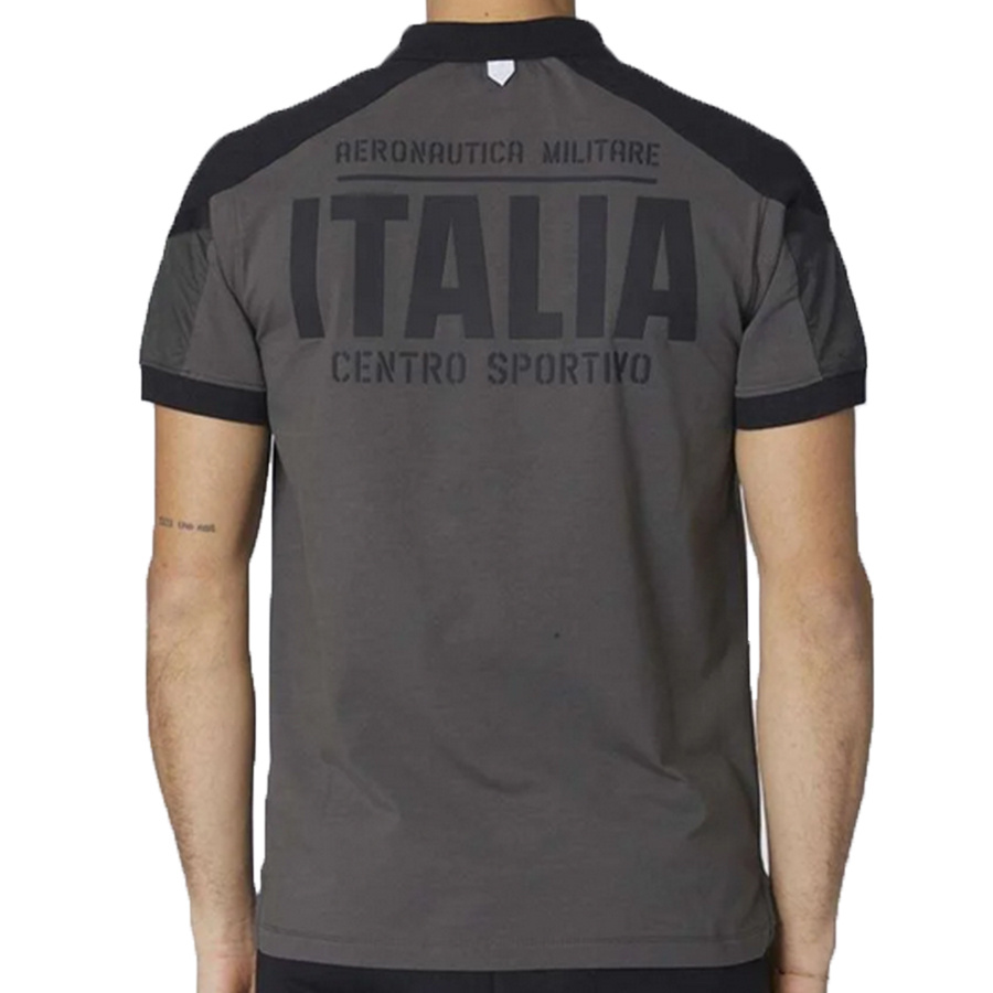 Koszulka Polo Aeronautica Militare 242PO1825J612 Zielona