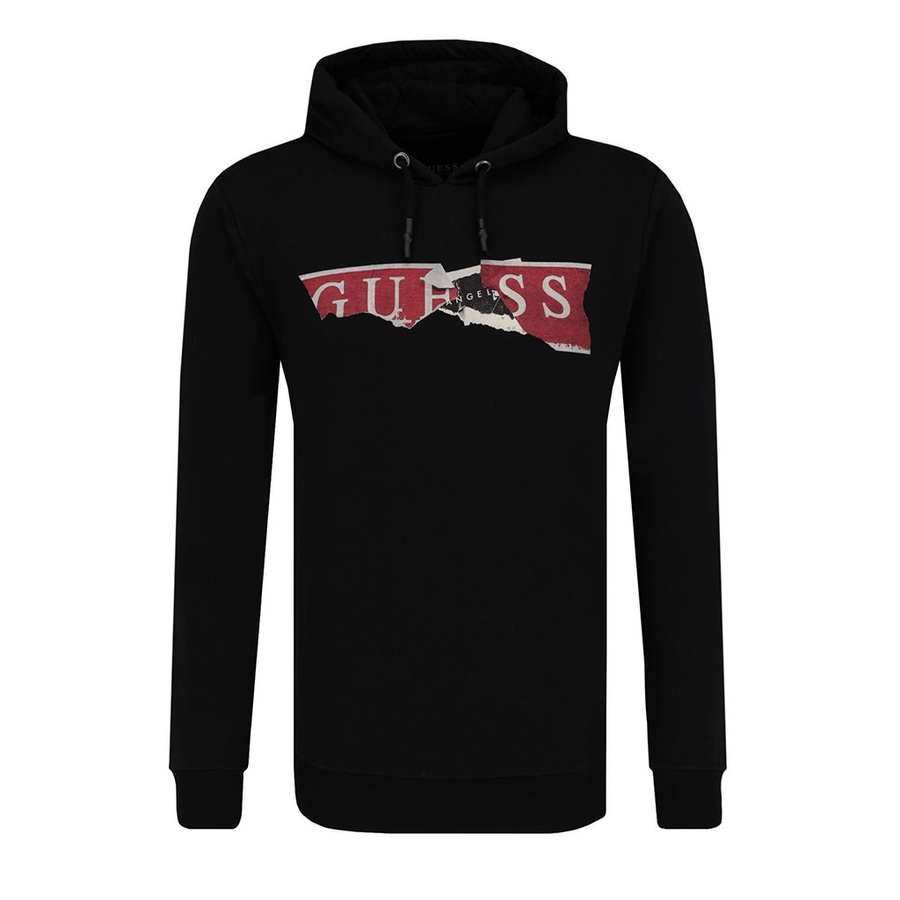 BLUZA MĘSKA GUESS LUNGA M84Q00 K7ON0 Czarny