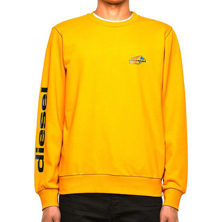 Bluza Męska DIESEL Girk K14 A007940HAYT100S Żółta