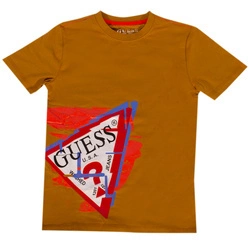 T-shirt Dzieciecy GUESS M1YP59 KAR40 Brązowy