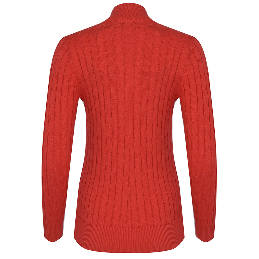 Sweter Damski U.S. POLO ASSN. WP23 KT410 Czerwony