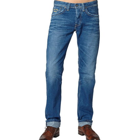 JEANSY PEPE JEANS CASH NIEBIESKIE MĘSKIE REGULAR
