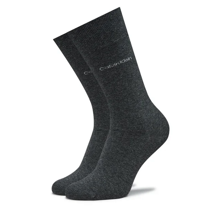 Skarpety Męskie CALVIN KLEIN 3-PACK 701226014 Granatowe/Szare