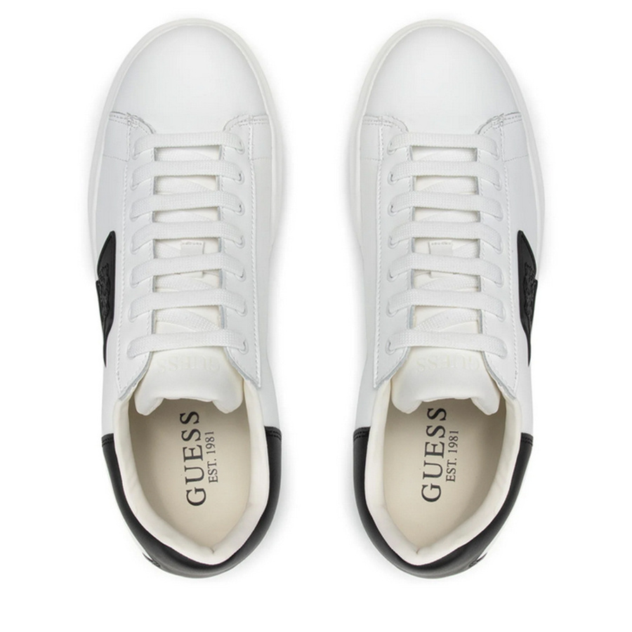 Buty Męskie GUESS Salerno FM5SRN LEA12 Białe