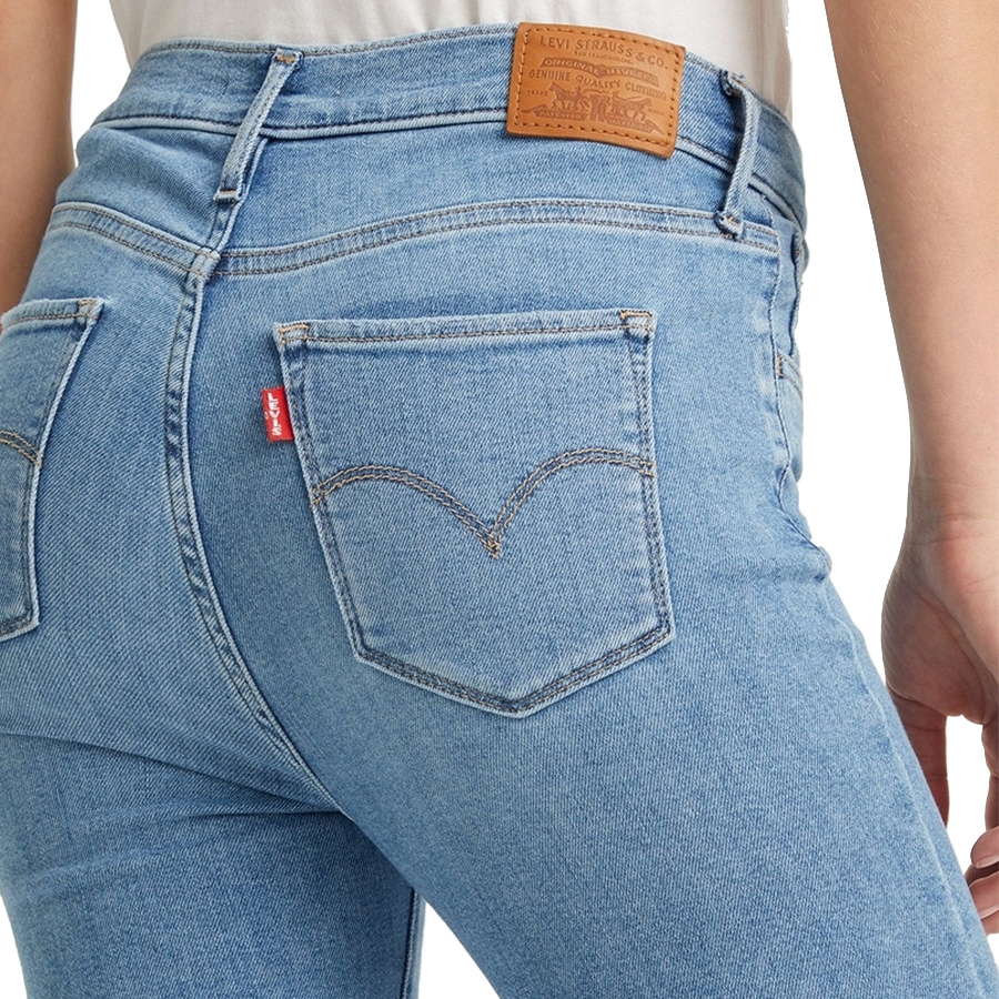 Damskie Spodnie LEVIS 726 S110783 AD Niebieskie