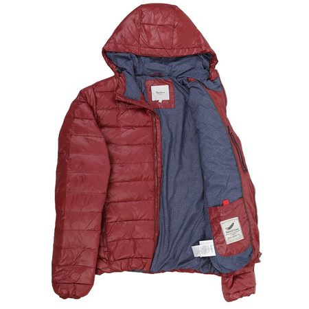 KURTKA PEPE JEANS LONDON MĘSKA BORDOWA PM401256
