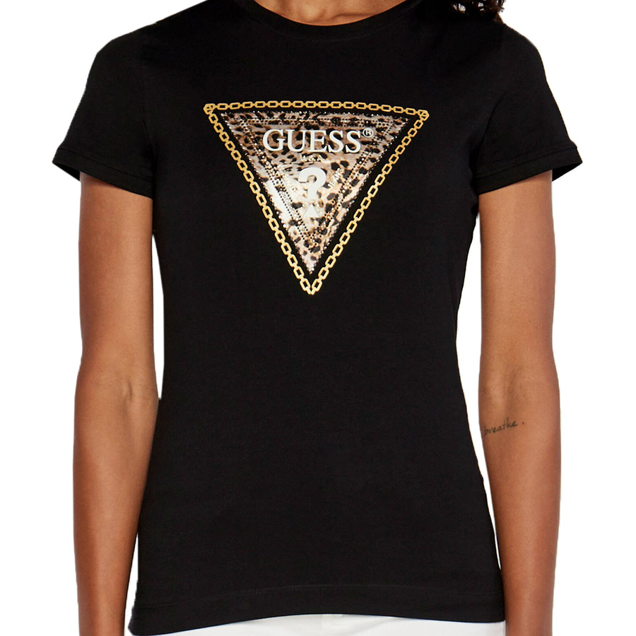 T-shirt Damski GUESS Traingle Leo W4YI40 J1314