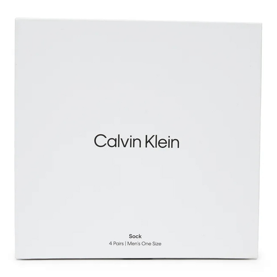 Skarpety Męskie CALVIN KLEIN 4-PACK 701229430 Czarny/Szary