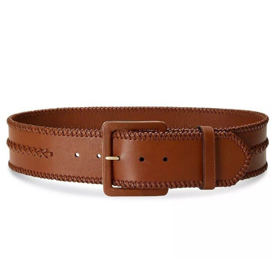 Pasek Damski RALPH LAUREN 412908270001 Brązowy