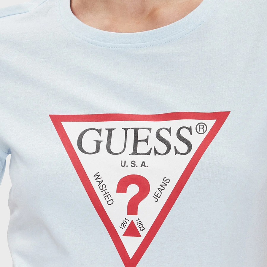 T-shirt Damski GUESS ORIGINAL W1YI1B I3Z11 Blue