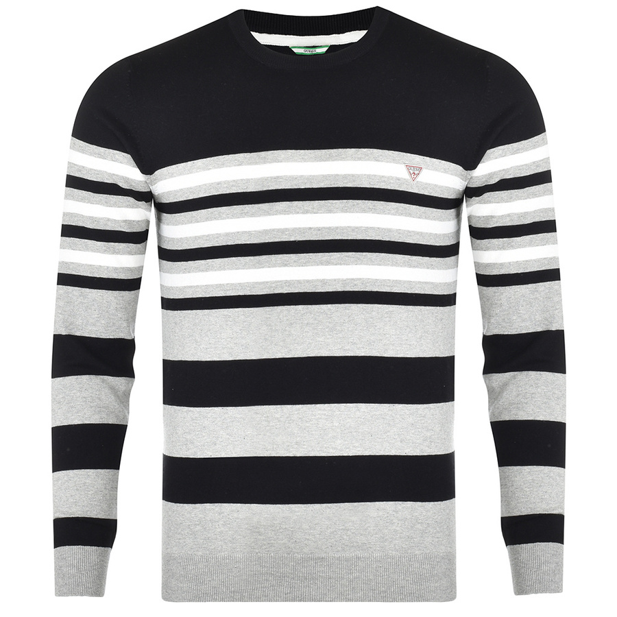 Sweter Męski GUESS Henry X1OI10 KAKC0 Paski