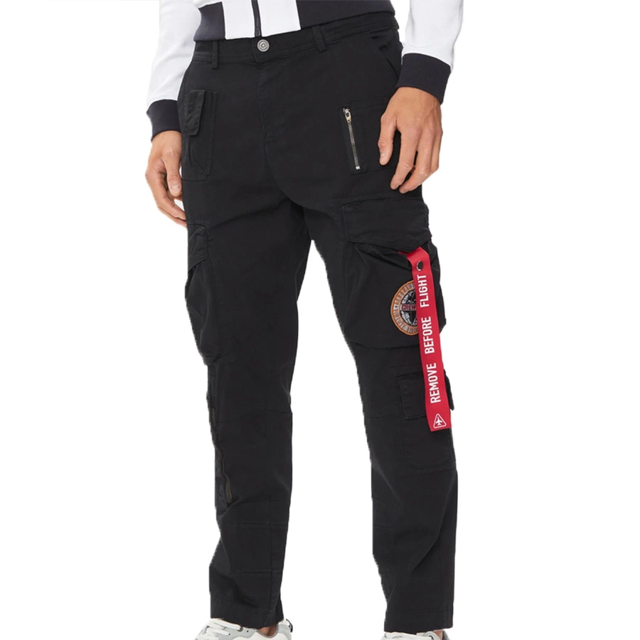 Spodnie Aeronautica Militare 241PA1582CT3255 Czarne