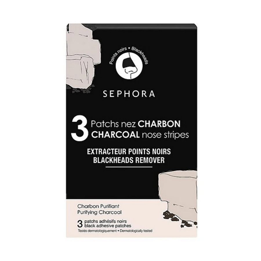 Platki na skore nosa SEPHORA  Charcoal Nose Strip