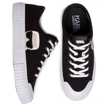 Buty KARL LAGERFELD KL60210 Black Canvas