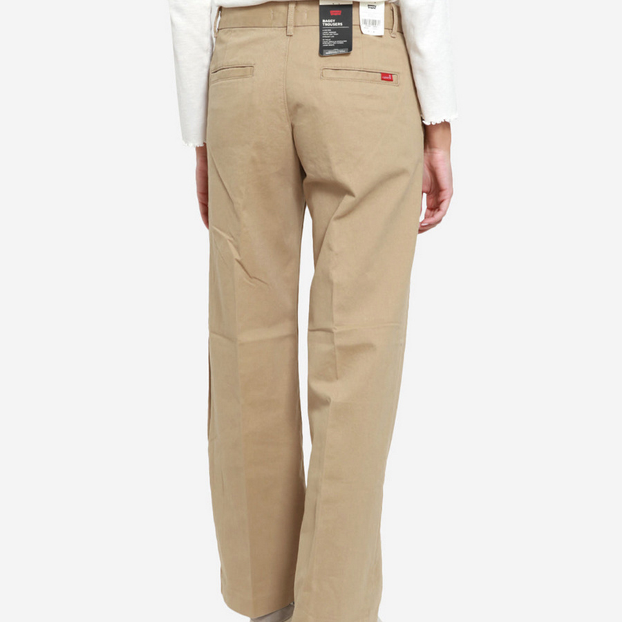 Damskie Spodnie Baggy LEVIS A4674 - 0001 Beżowe