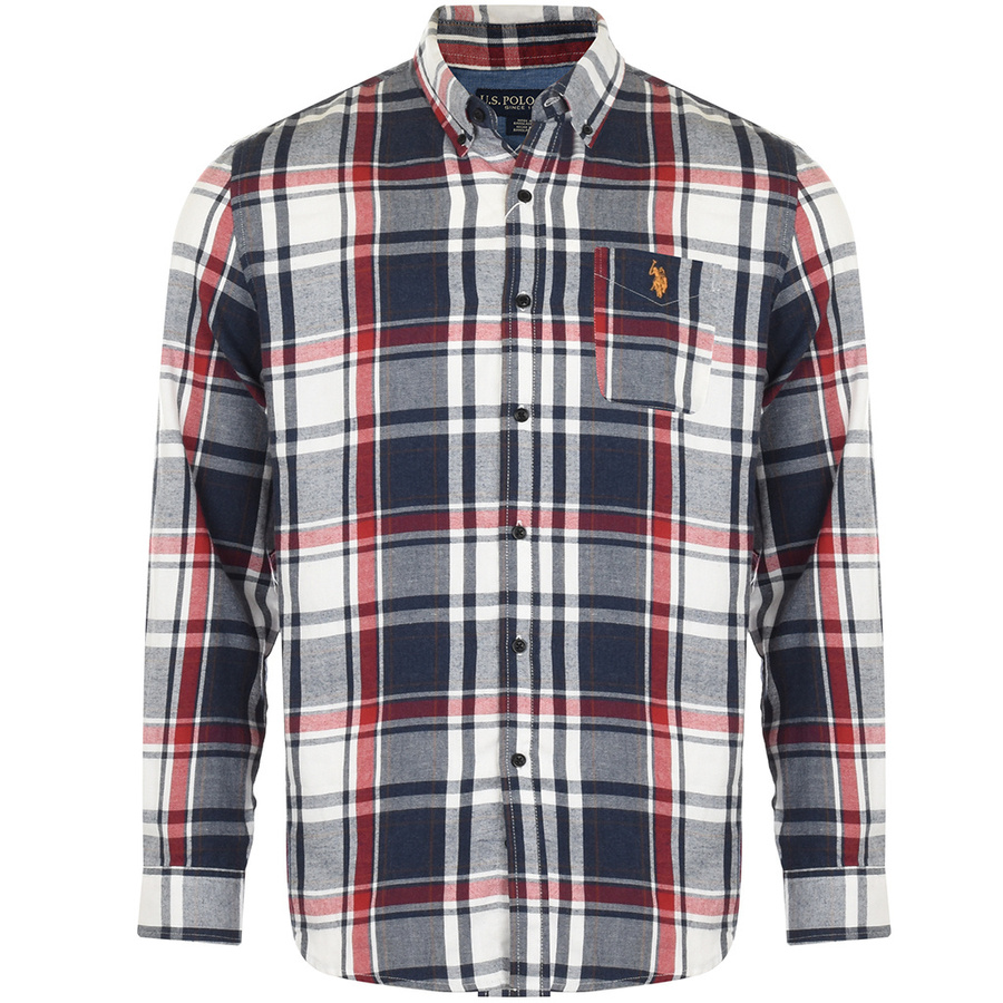 Koszula Męska U.S. POLO ASSN. US16038 Flanelowa