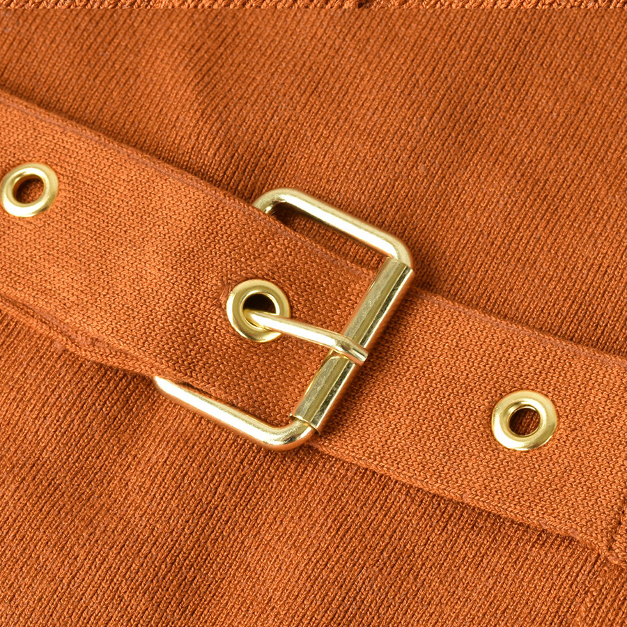 Sukienka Dzianinowa GUESS Q1BK0 4Z2SL1 Brązowa