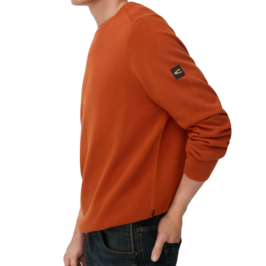 Sweter CAMEL ACTIVE 409500-6K00-55 Pomarańczowy