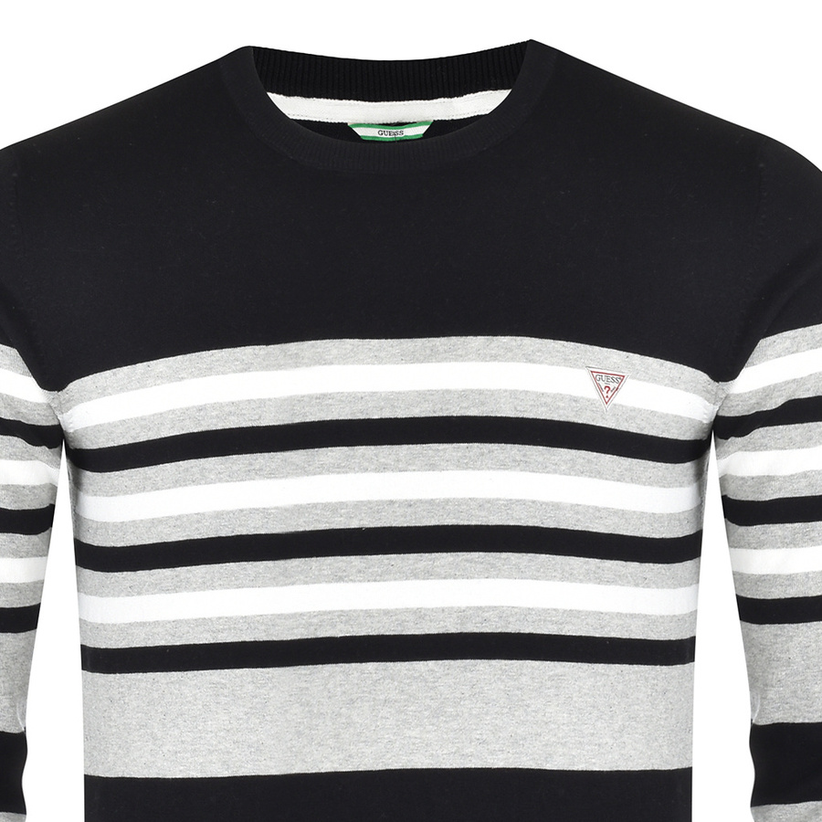 Sweter Męski GUESS Henry X1OI10 KAKC0 Paski