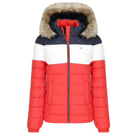 Kurtka Puchowa TOMMY JEANS Colour-Block DW0DW07363
