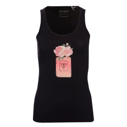 Top Damski GUESS Tank W1RI28 J1311 Czarny