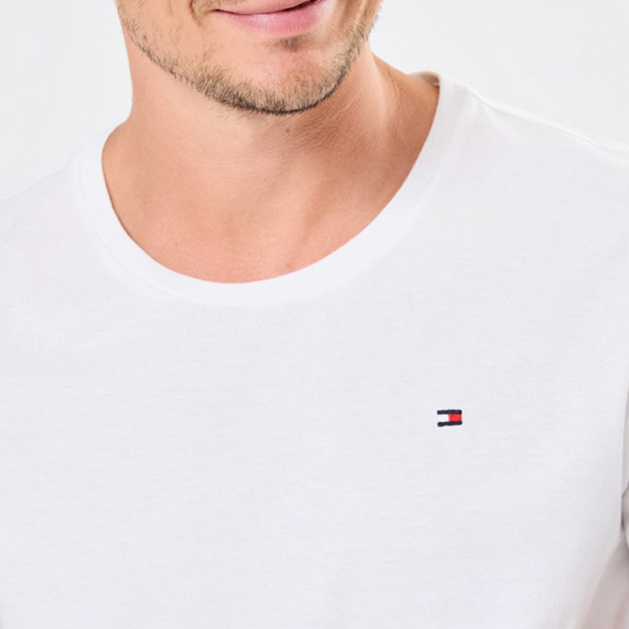 T-shirt TOMMY HILFIGER UM0UM03379 Biały