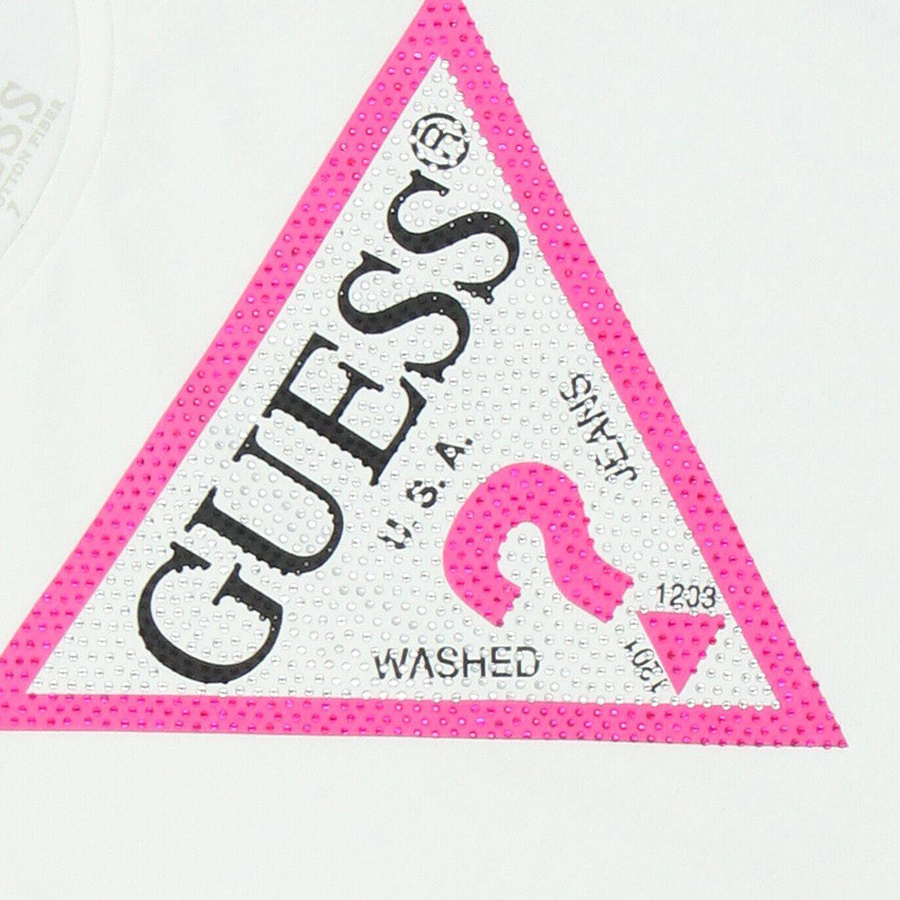 T-shirt Dzieciecy GUESS J1YI35 K6YW1 Bialy