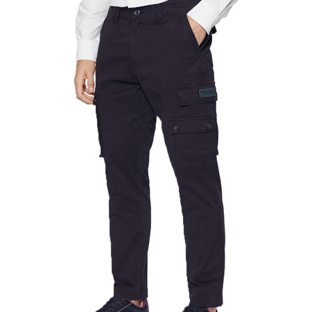 Spodnie Aeronautica Militare 242PA1632CT3399 Granatowe