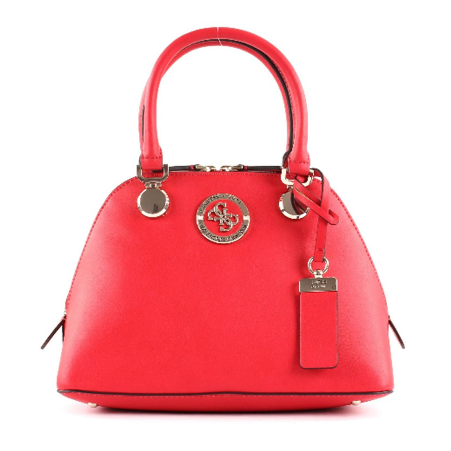Torebka GUESS Small Dome Satchel Red VG729805
