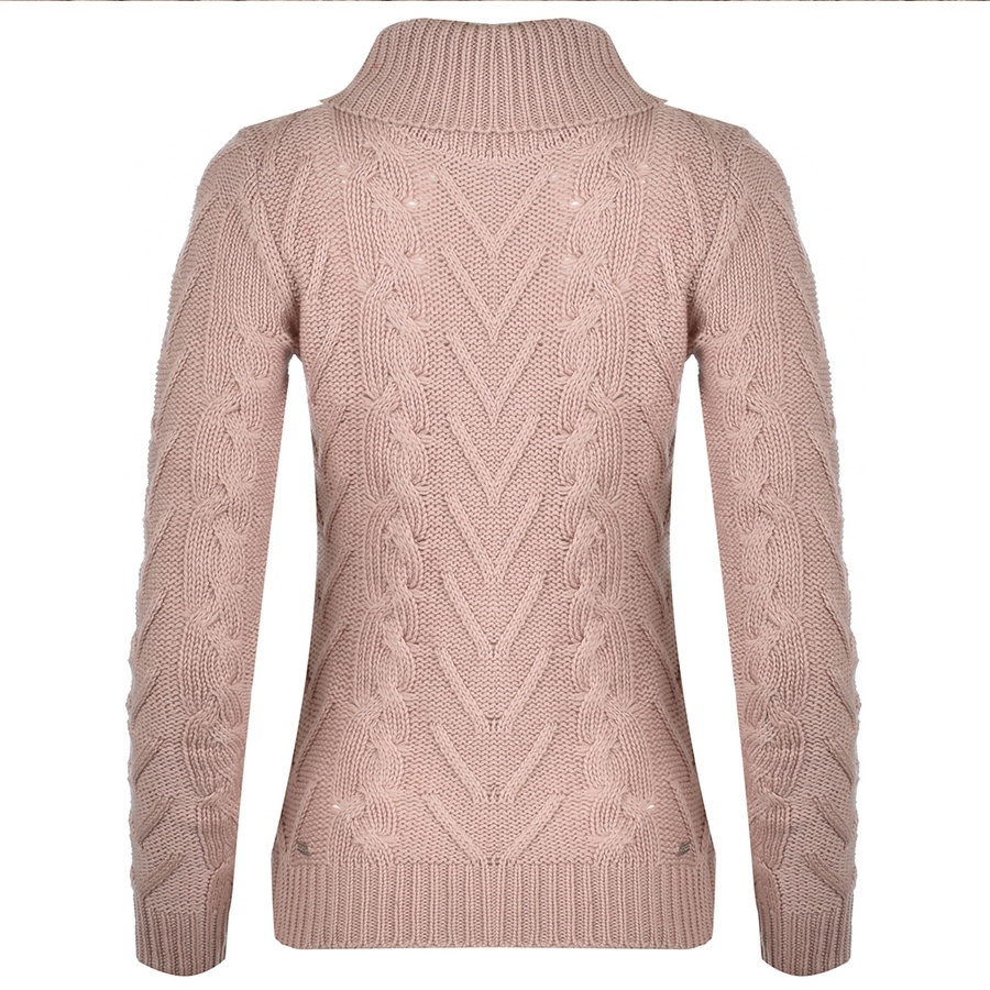 Sweter Golf GUESS Azura Q1RR10 Z2YR0 Pudrowy Róż