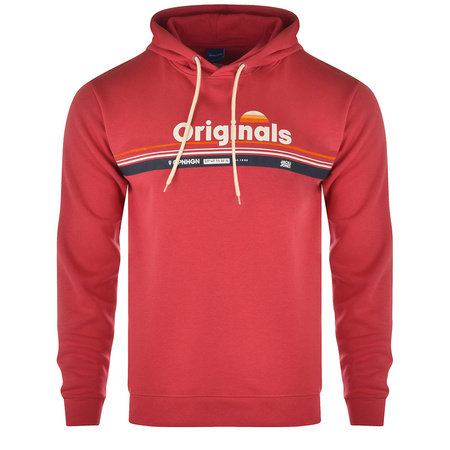 Bluza Meska JACK&JONES Logo 12163769 Czerwona