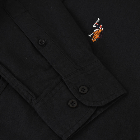 Koszula Męska U.S. POLO ASSN. US16038 Czarna