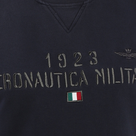 Bluza AERONAUTICA MILITARE FE1746F489 Granatowa