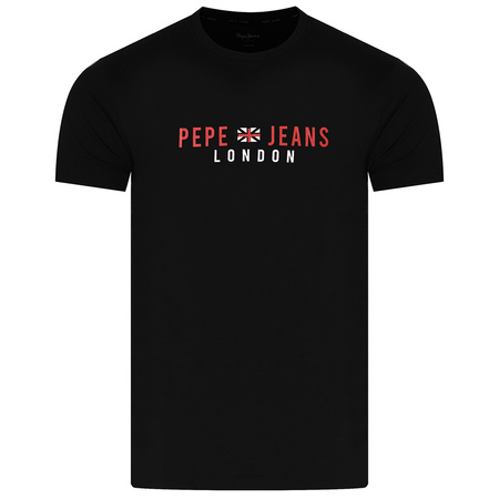 T-shirt Męski PEPE JEANS Oldwive PM508942 Czarny