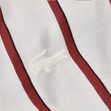 Koszula Damska LACOSTE GA321E04E Bialo-bordowa