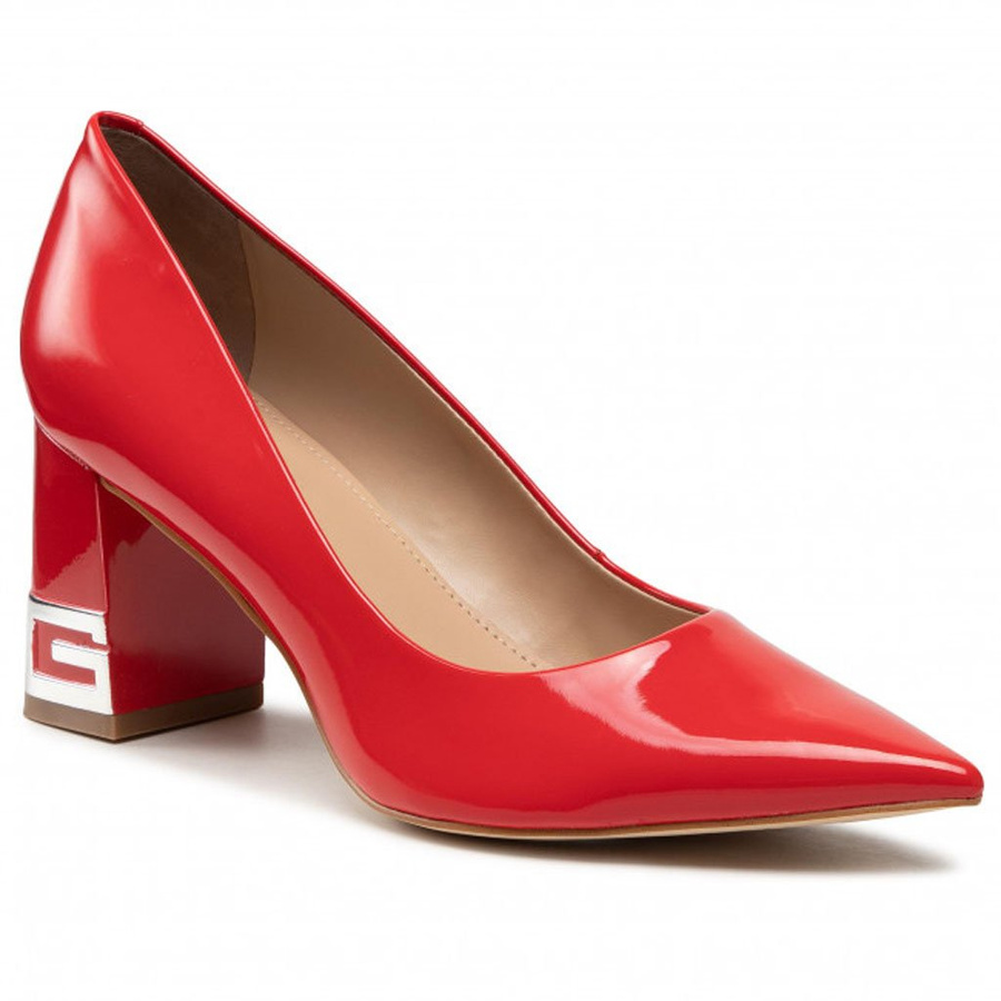 Półbuty damskie Guess FC5ZD2 PAF08 Czerwone