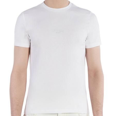 T-shirt Męski GUESS M2YI72 I3Z14 Biały Slim Fit