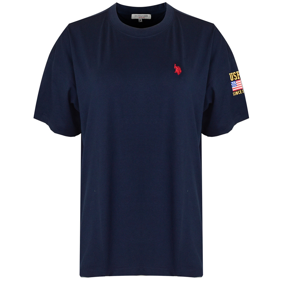 T-shirt Damski U.S. POLO ASSN. 21493506 Granatowy