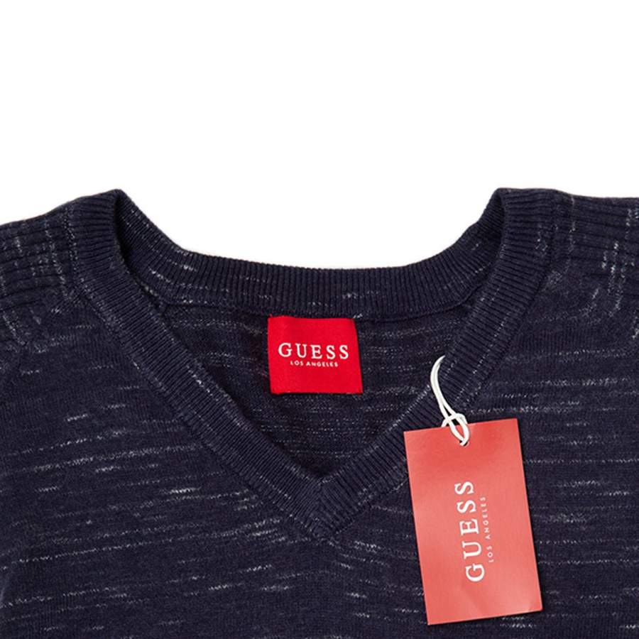 Sweter Męski GUESS V-NECK LONG SLEEVES M64R43